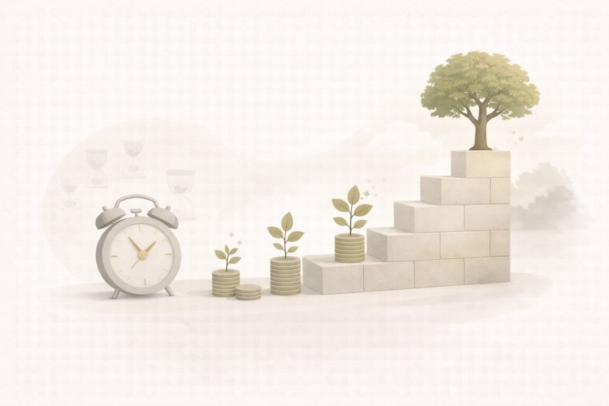 Paciência nos investimentos e seu impacto nas decisões do investidor inteligente.