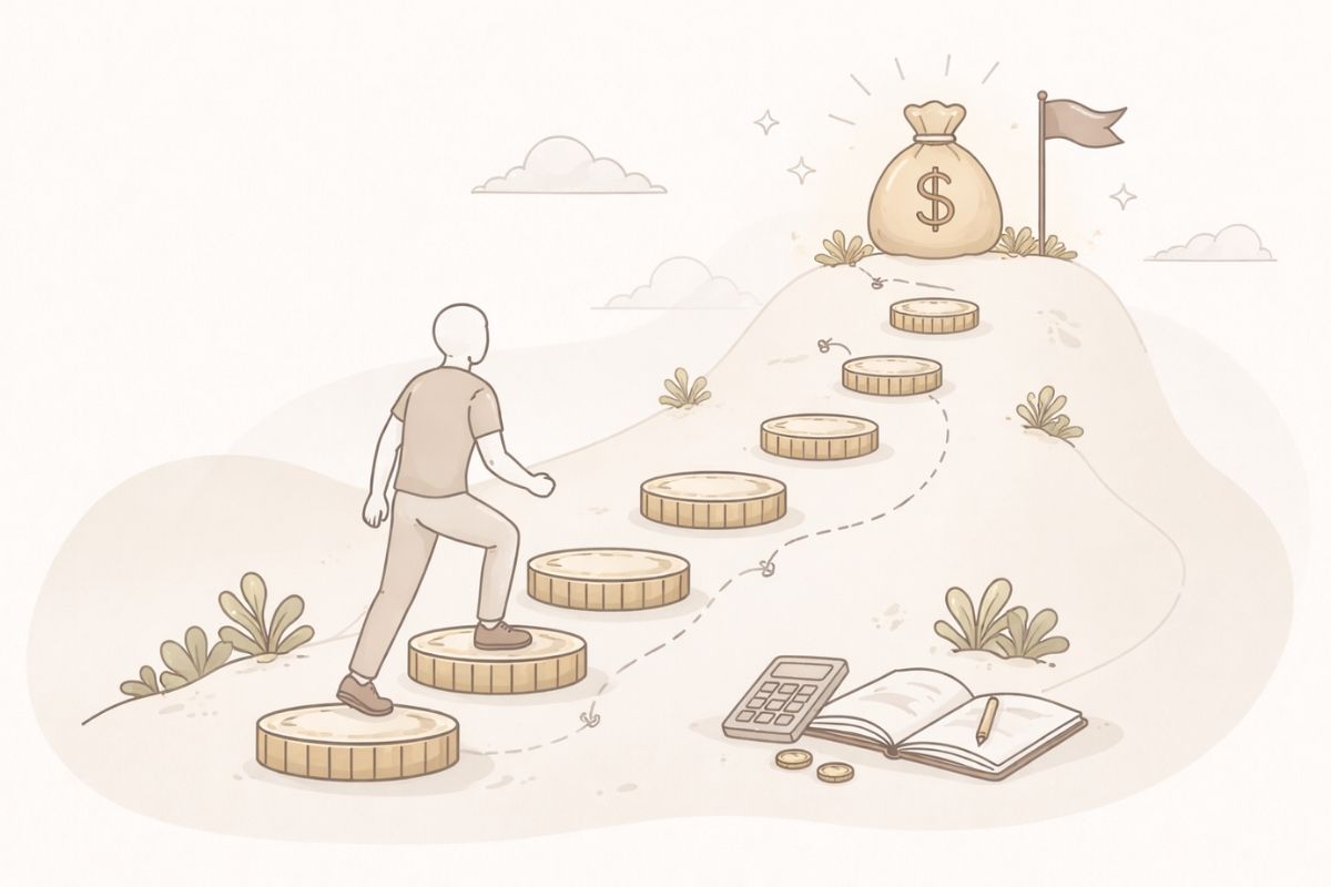 A mentalidade para alcançar metas: como visualizar seu futuro e construir o caminho até ele